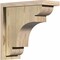 Ekena Millwork New Brighton Rough Sawn Corbel w/Backplate, Douglas Fir, 6"W x 14"D x 14"H COR06X14X14NEB01RDF - alternate 1